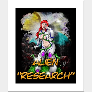 Alien Research Posters and Art